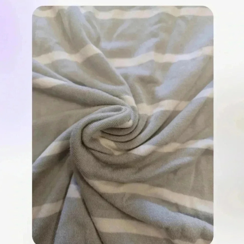 BCBGeneration TShirt Dresses 1 Solid Blue & 1 Grey/White Striped Women's medium - Picture 13 of 16